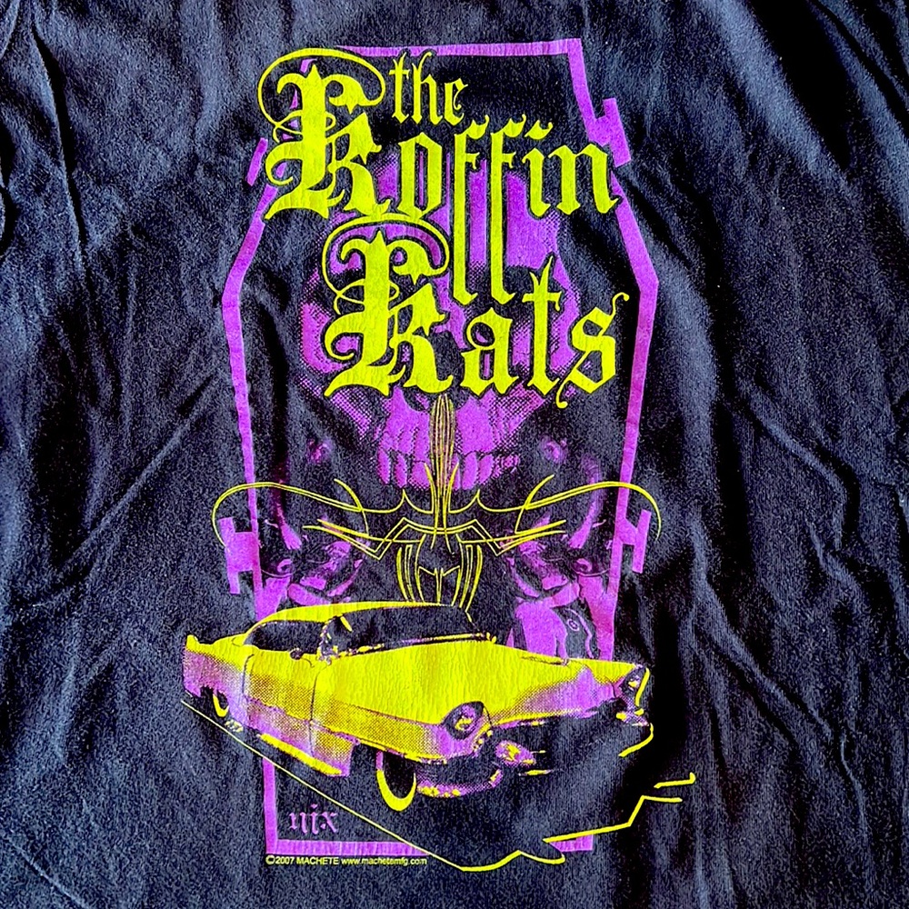 Koffin Kats L black tee